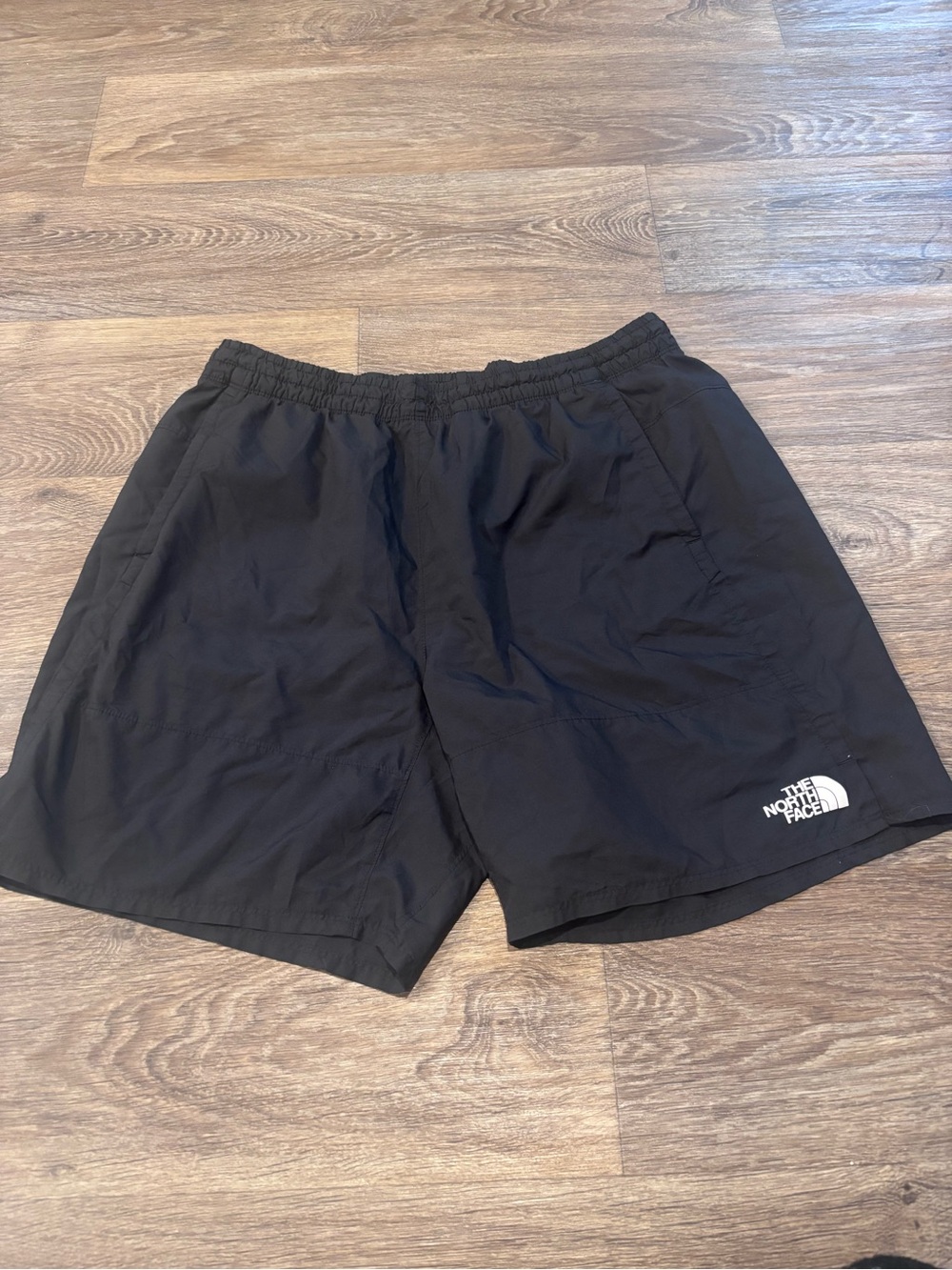 The North Face Class V Pull-On Shorts Black Mens L 7” FlashDry Hiking